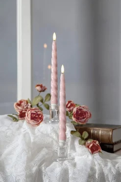 Antikt lys Flamme Shine 2-p
