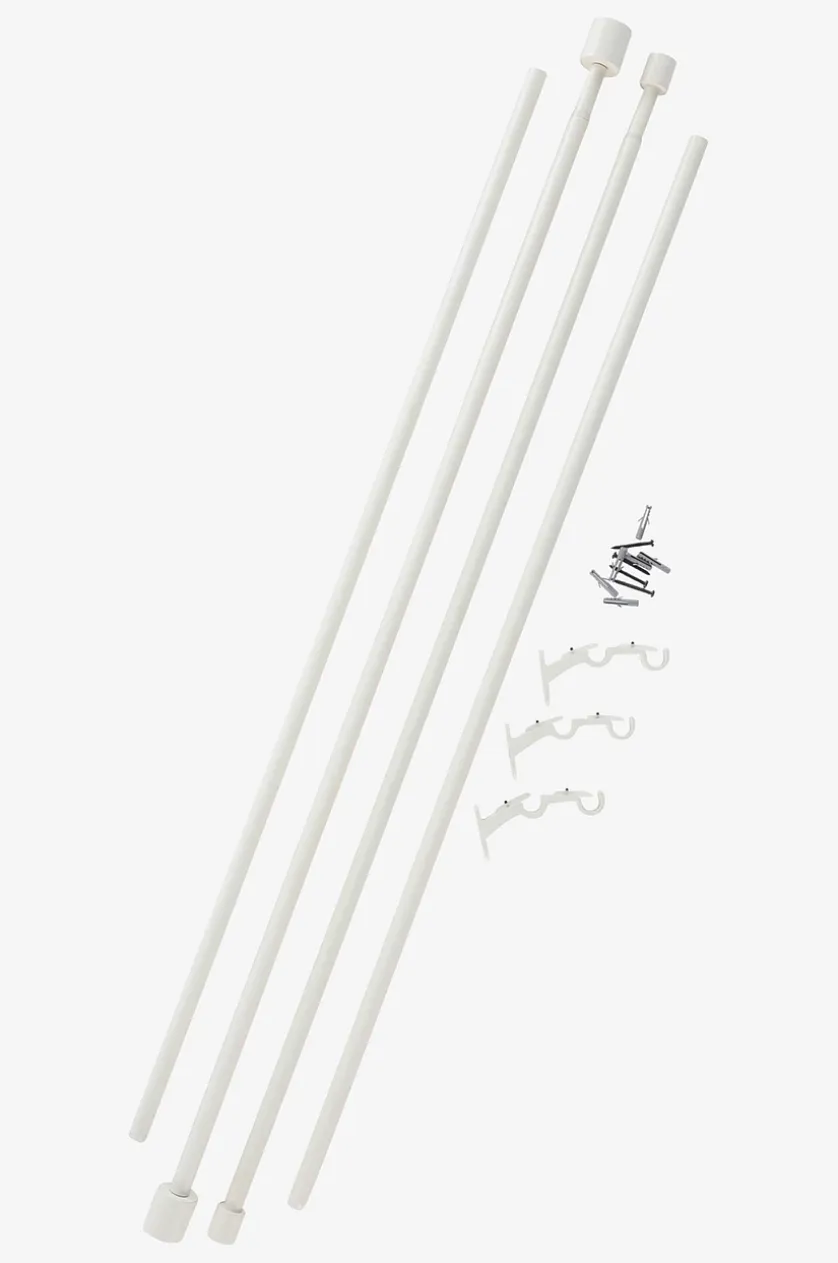 ARIES dobbelt gardinstang 110-320 cm
