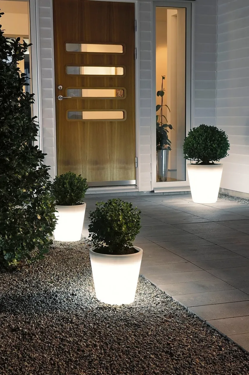 ASSISI LED, udendørs potteskjuler