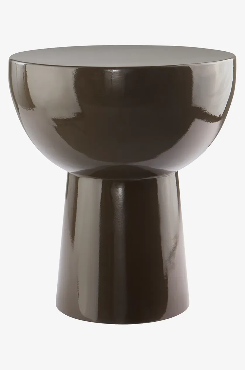 BALIS GLOSSY rundt sidebord