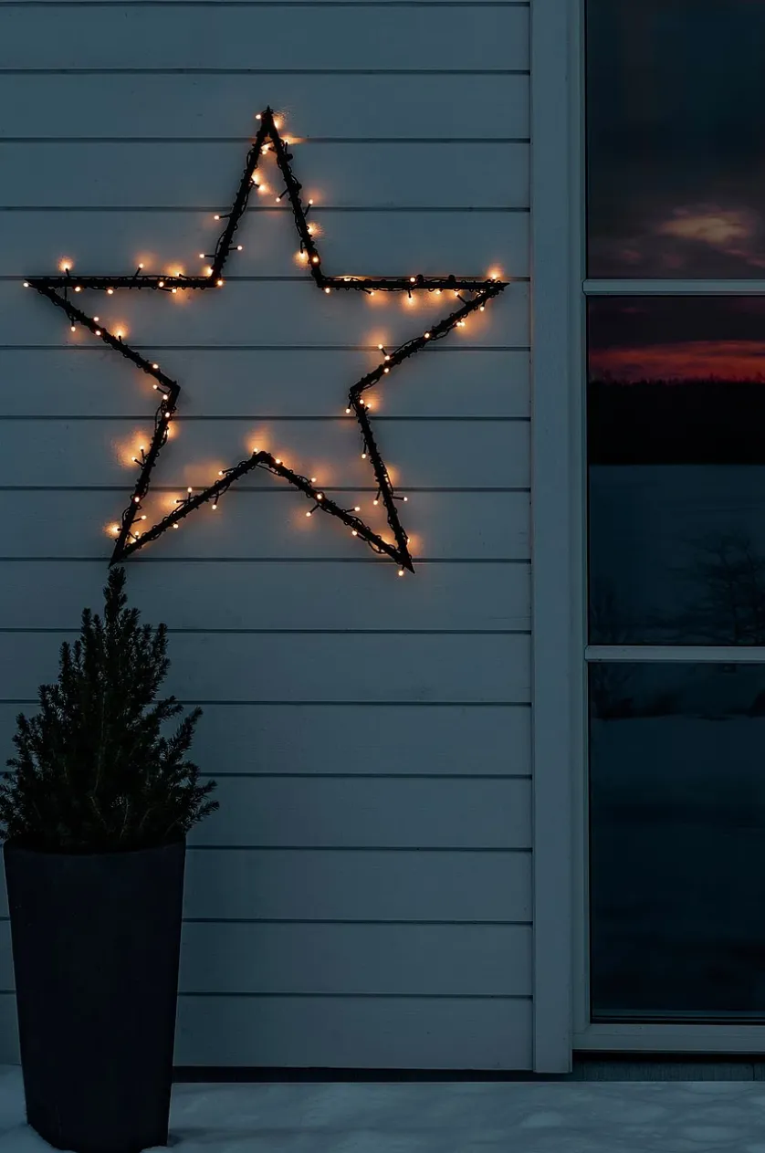 Batteridrevet lyskæde 200 LED
