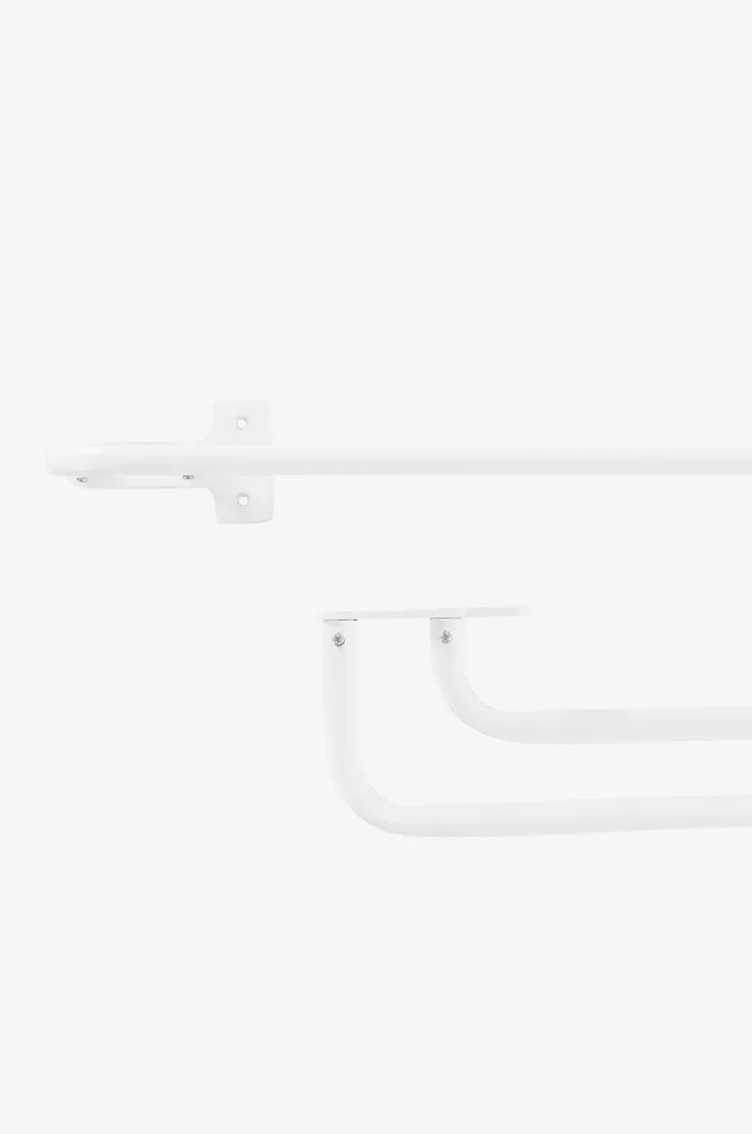 BAY gardinstang dobbelt 110-186 cm