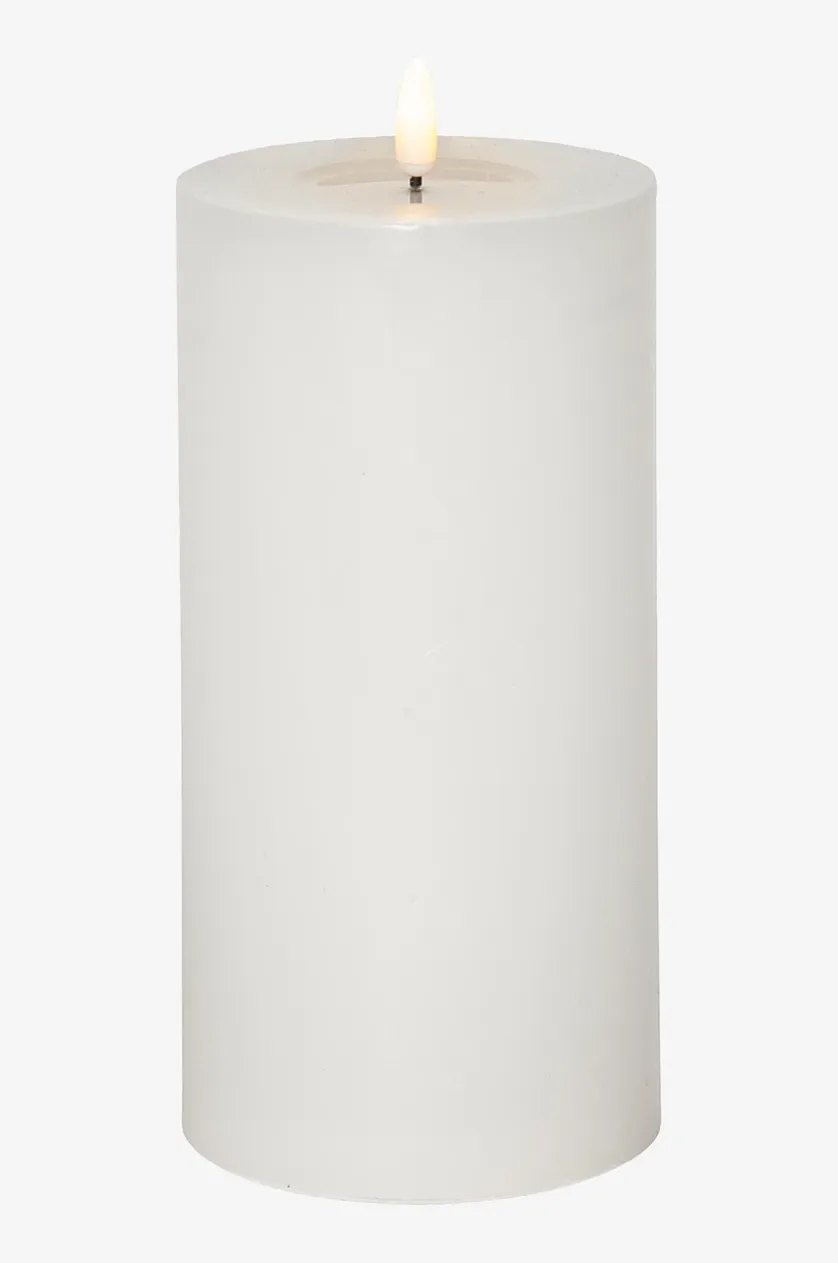 Bloklys Flamme Flow Big 22,5 cm
