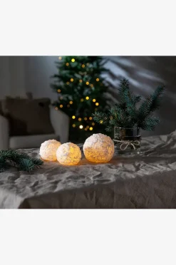 Bloklys Snowball LED