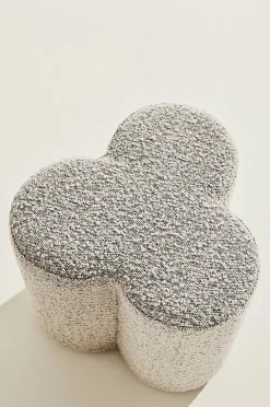 Bodhi puf i bouclé ø 40 cm