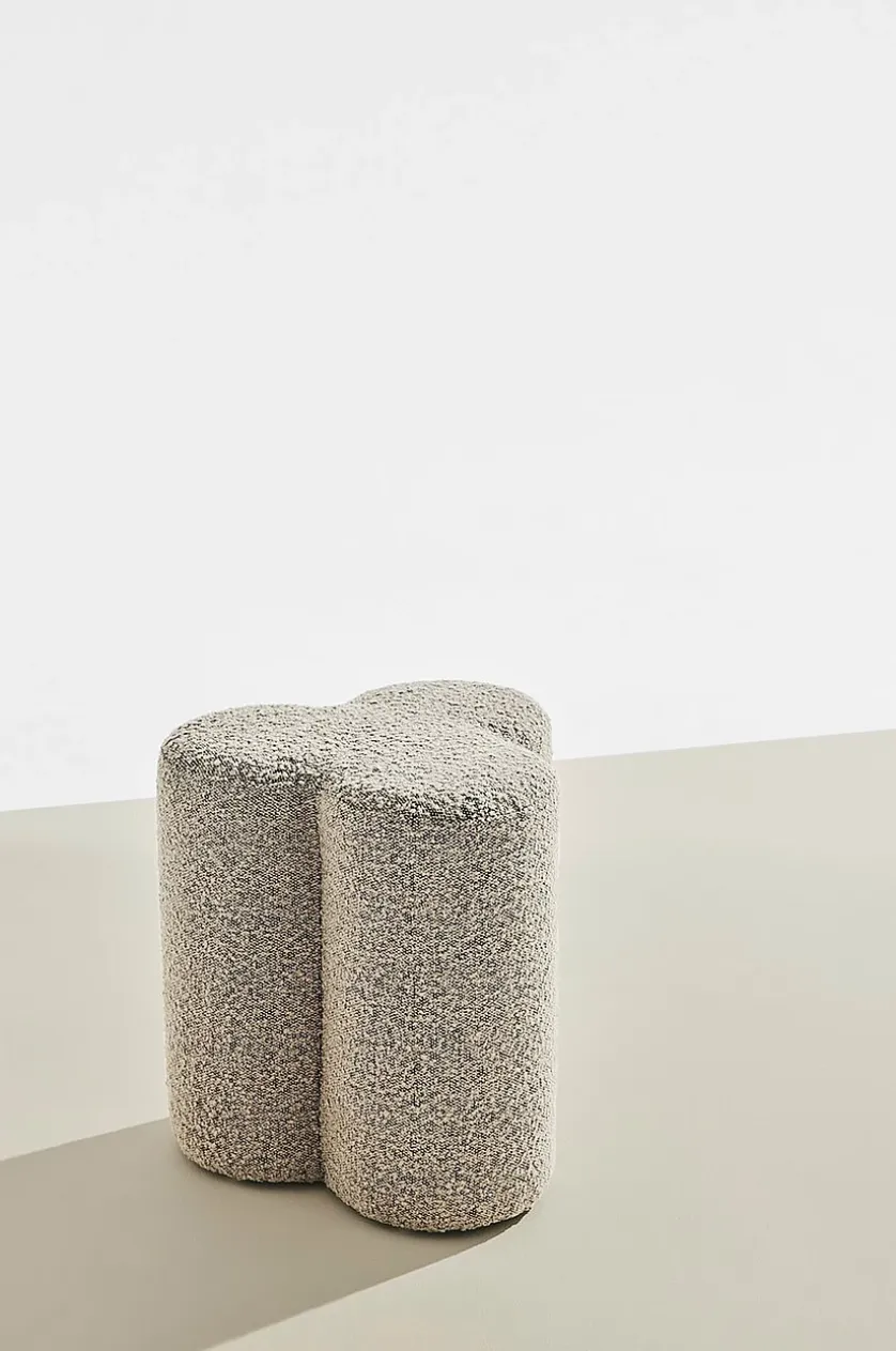 Bodhi puf i bouclé ø 40 cm