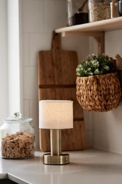 Bordlampe Tiara opladelig