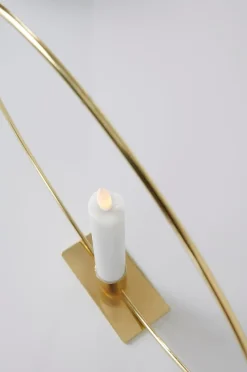 CANDLE RING borddekoration med LED-lys