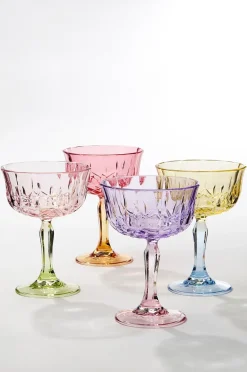 CRANBERRY cocktailglas 4-pakning