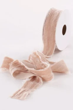 CRUSHED VELVET fløjlsbånd