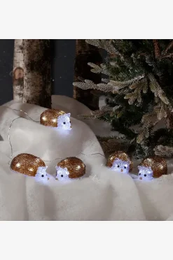 CRYSTALO HEDGEHOG julelys udendørs