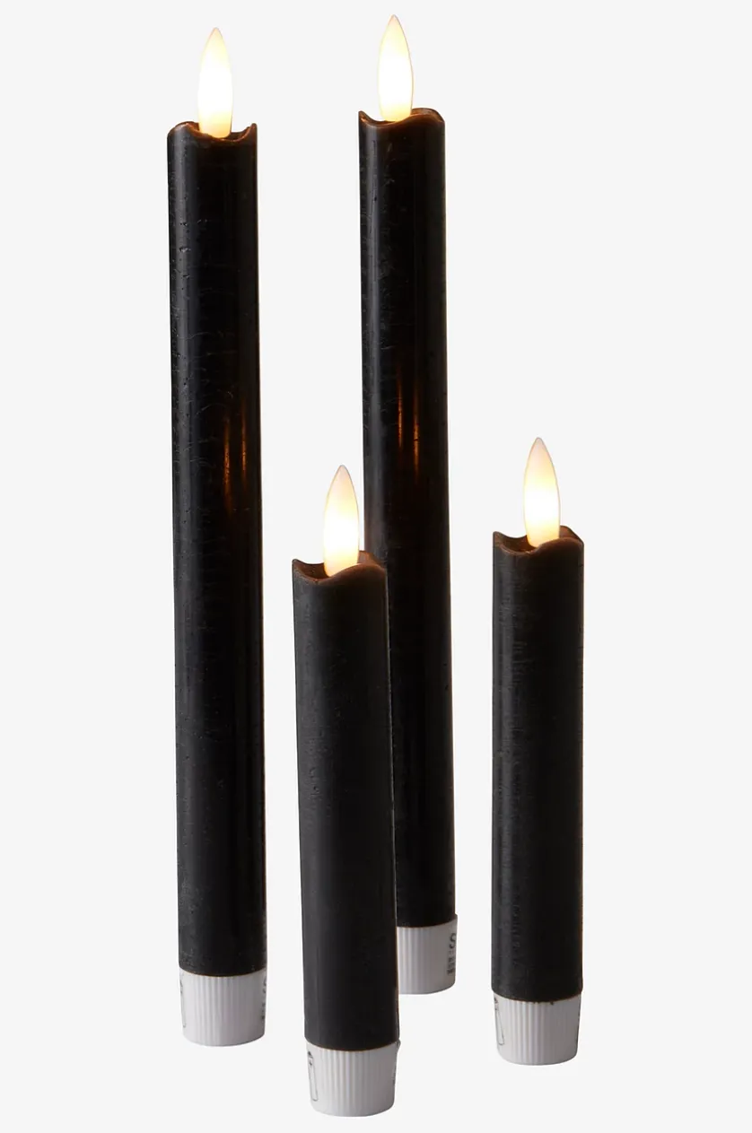 FLAMME antiklys LED 25 cm 2-pak