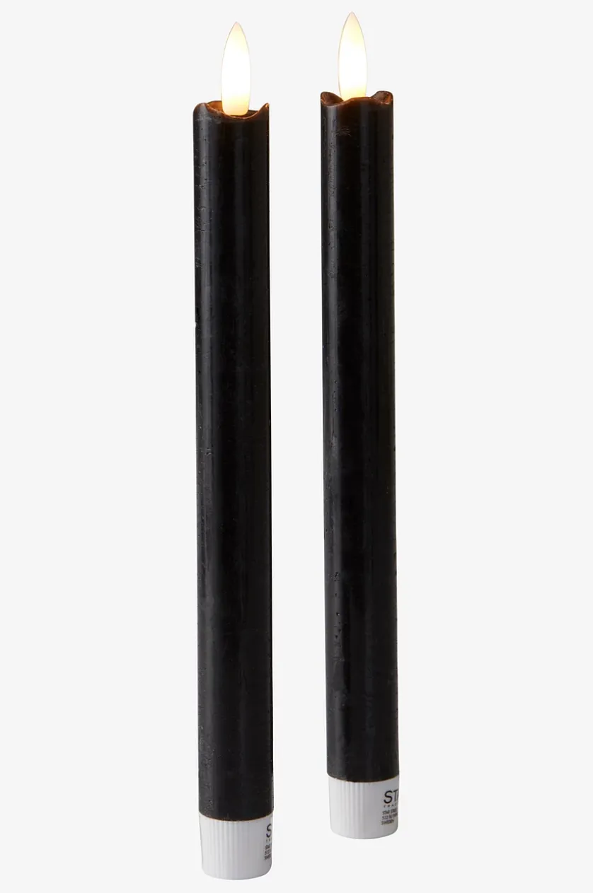 FLAMME antiklys LED 25 cm 2-pak