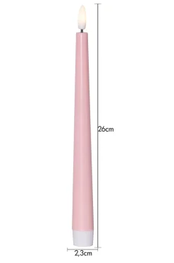 FLAMME CANDY batteridrevet antiklys