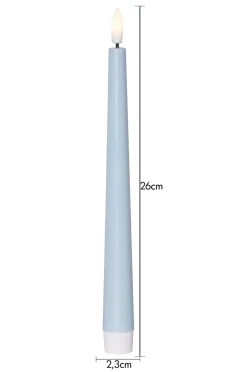 FLAMME CANDY batteridrevet antiklys