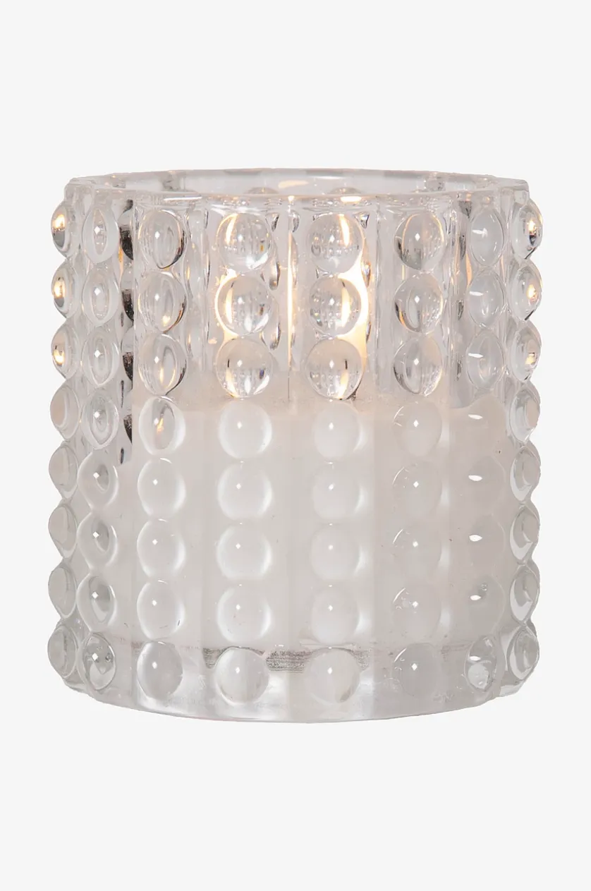 FLAMME DOTTY batteridrevet stearinlys