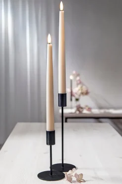 FLAMME SLIM batteridrevet stearinlys 2-pak 28 cm