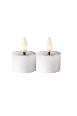 FLOW batteridrevet fyrfadslys ø 4 cm 2-pak