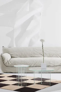 Gia sofa i hør, 3,5-pers.