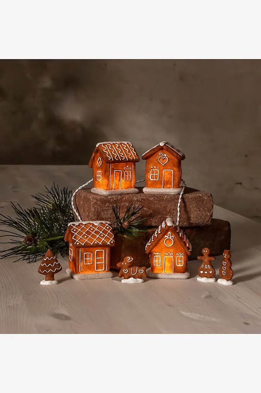 GINGERVILLE VILLAGE julelys
