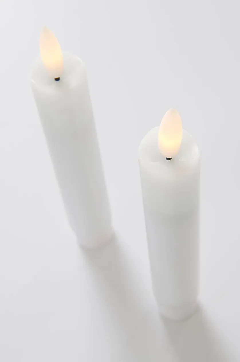 HALVAR kronelys LED 2-pak