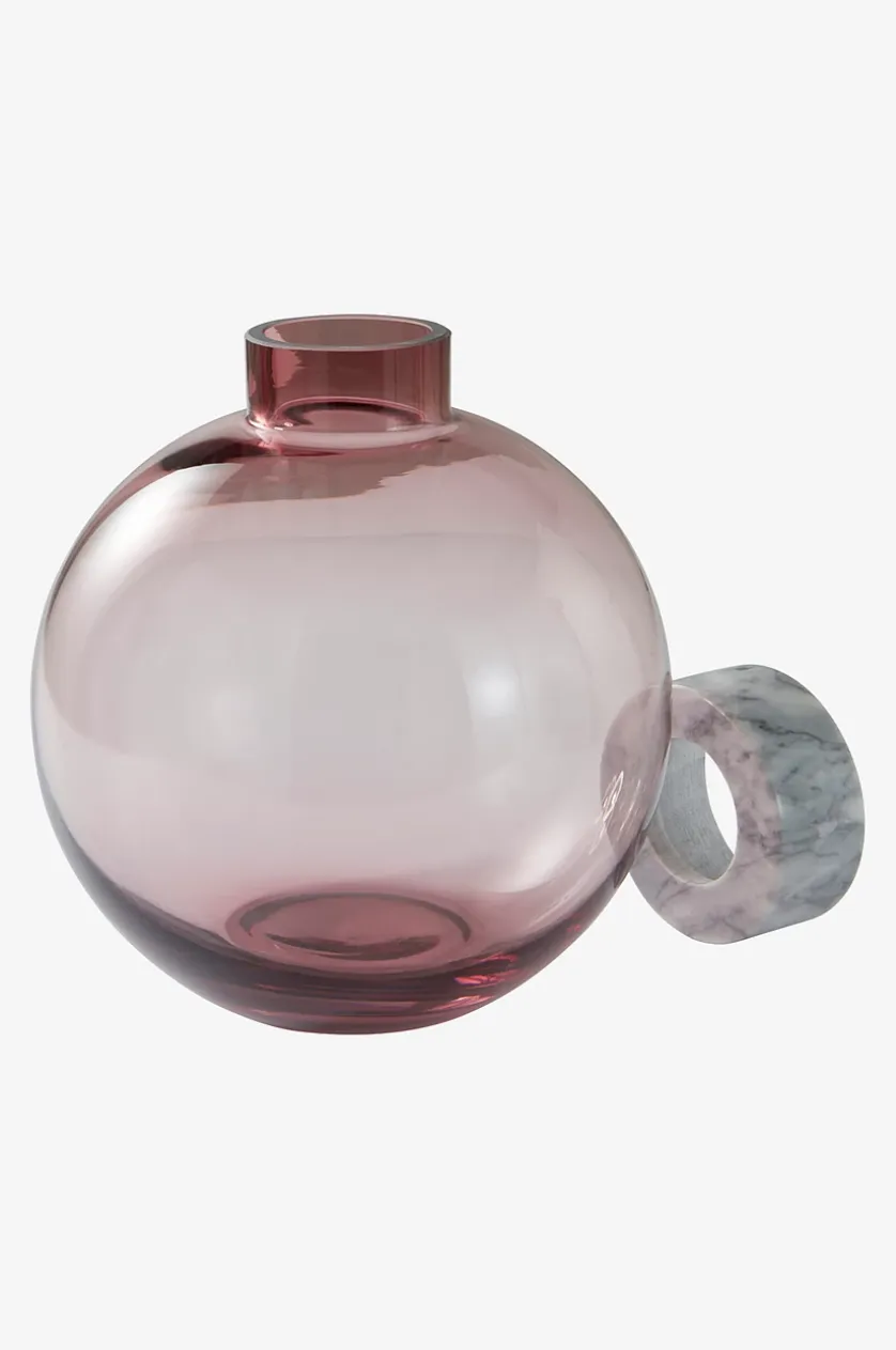 HILLEVI glasvase - højde 19 cm