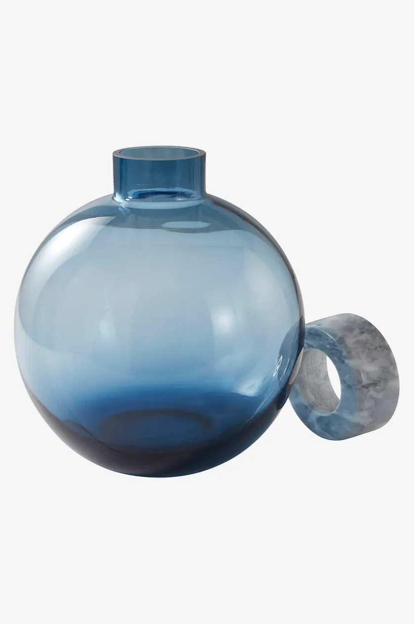 HILLEVI glasvase - højde 19 cm