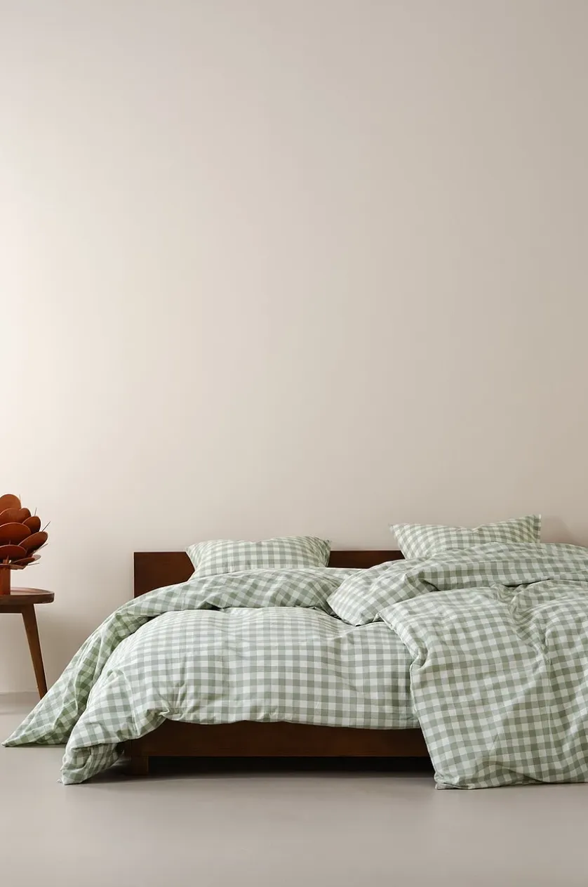 LAUREN påslakanset enkelsäng: 1 påslakan 150x210 cm, 1 örngott 50x60 cm