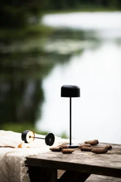 LILLE bordlampe genopladelig udendørs