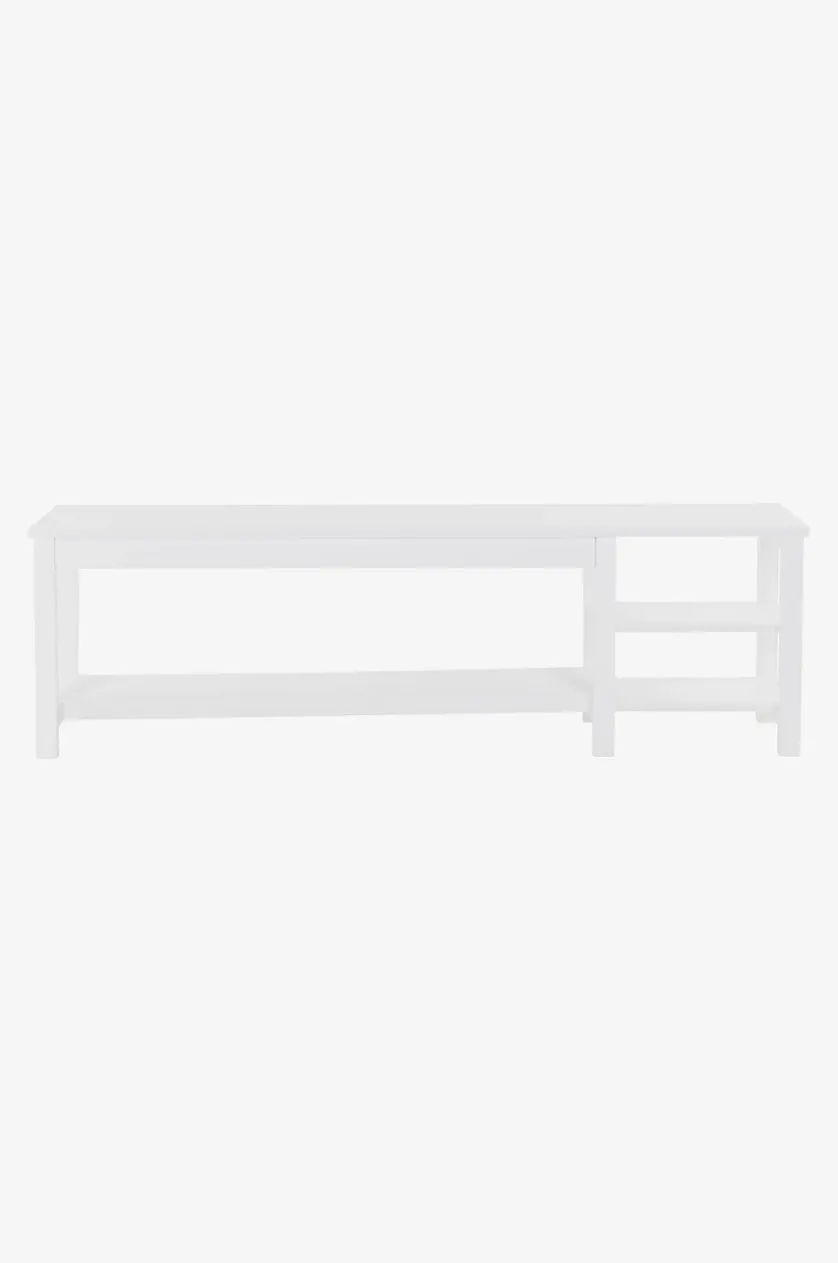 LUEVEN bænk/skoreol 150 cm