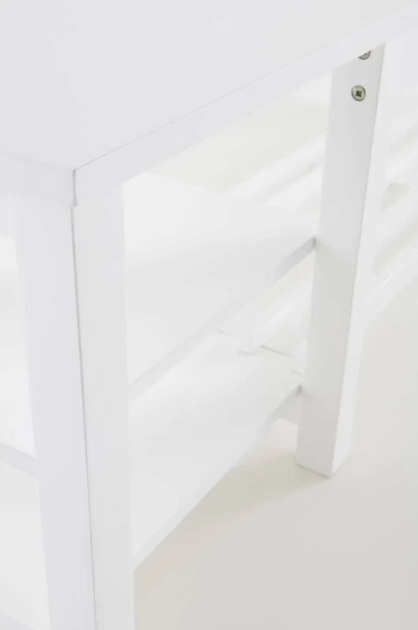 LUEVEN bænk/skoreol 150 cm