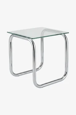 Lulu sidebord krom/glas højde 45 cm