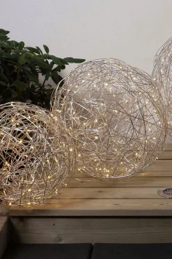 Lyskæde TRASSEL Alu.wire 40 cm