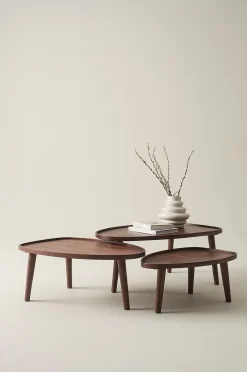 MANIAGO sofabord 3-dele 64x95 cm/55x84 cm/45x68 cm