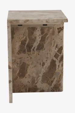 MELETO sidebord marmor 35x35 cm