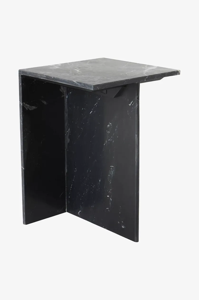 MELETO sidebord marmor 35x35 cm