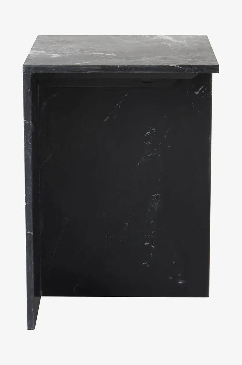 MELETO sidebord marmor 35x35 cm
