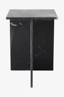 MELETO sidebord marmor 35x35 cm