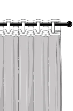 MELISSA gardin 2 længder