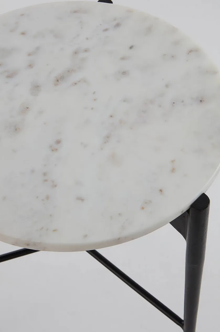 MELLE sidebord marmor