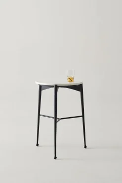MELLE sidebord marmor