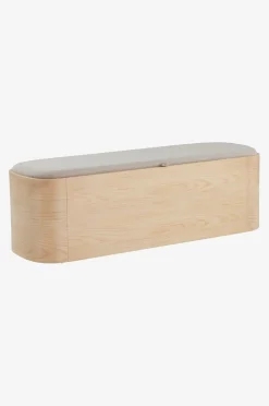 MOUJI bænk med opbevaring 140 cm