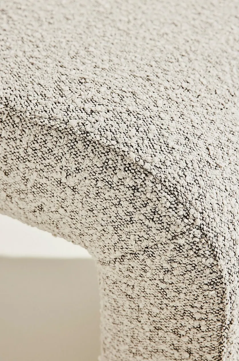 Odette bænk i bouclé 120x41 cm