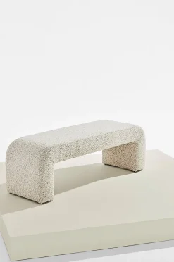 Odette bænk i bouclé 120x41 cm