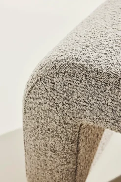 Odette puf i bouclé 45x41 cm