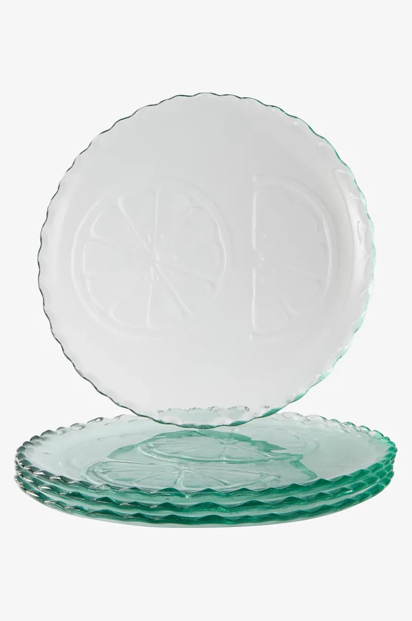 ORANGINA tallerken 4-pak diameter 27 cm