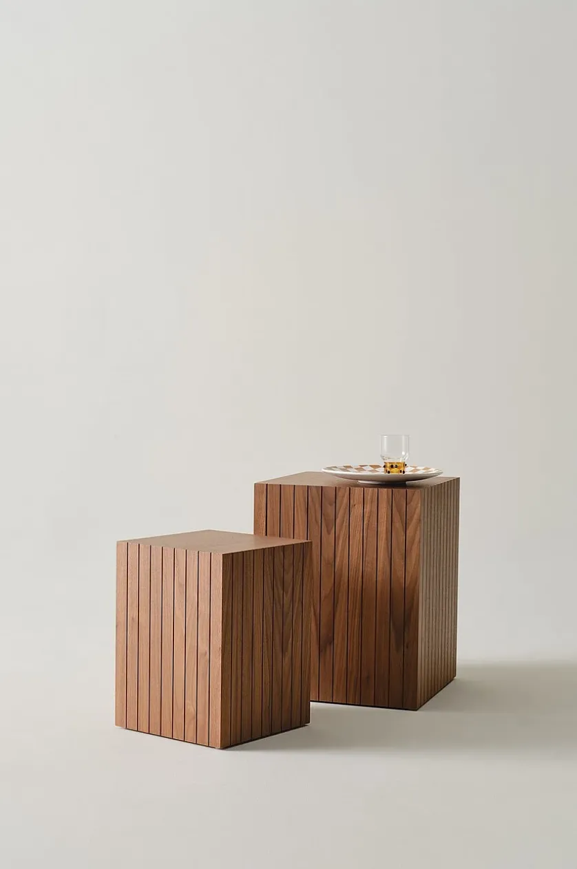 PALANZO sidebord 2-pak 30x30 cm 40x40 cm