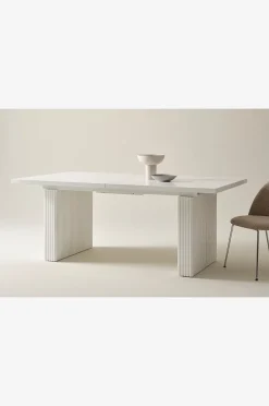 PALANZO spisebord med tillægsplade 105x196+45 cm