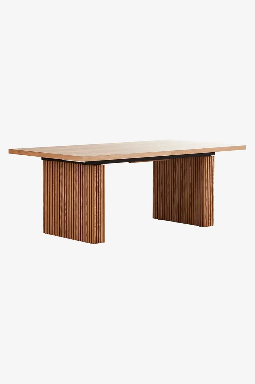PALANZO spisebord med tillægsplade 105x196+45 cm