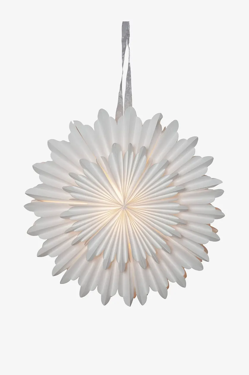 Paperstjerne krystal 50 cm